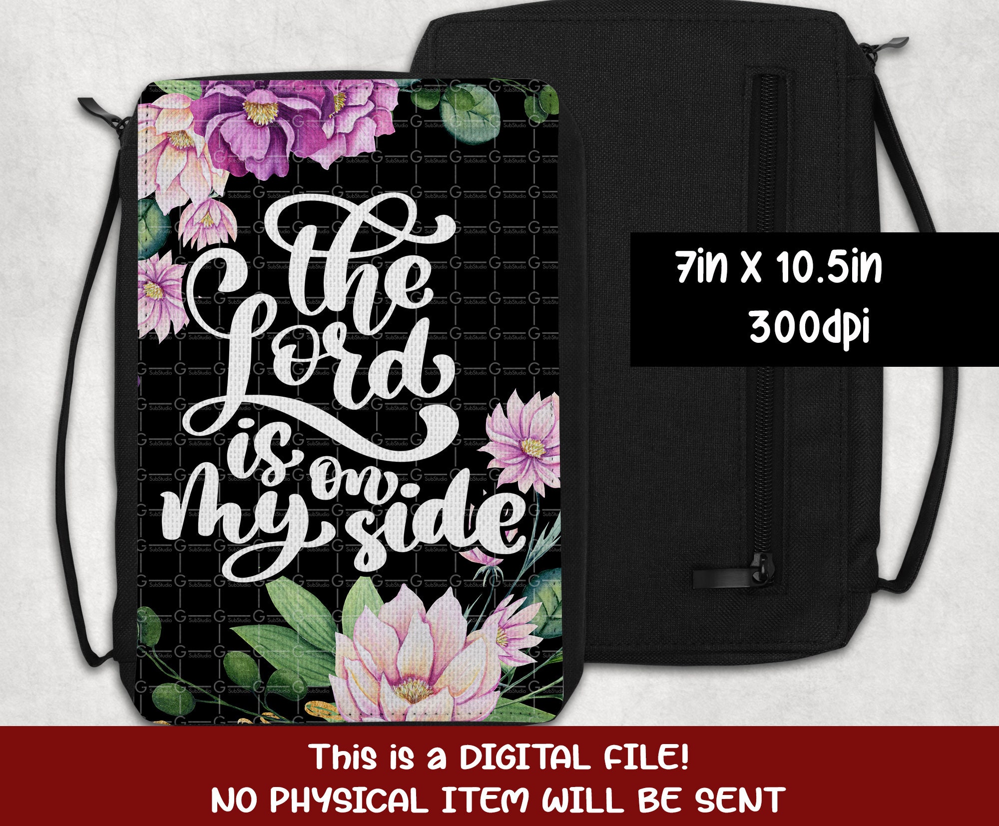 Bible cover sublimation design PNG Bible cover design, Book cover PNG