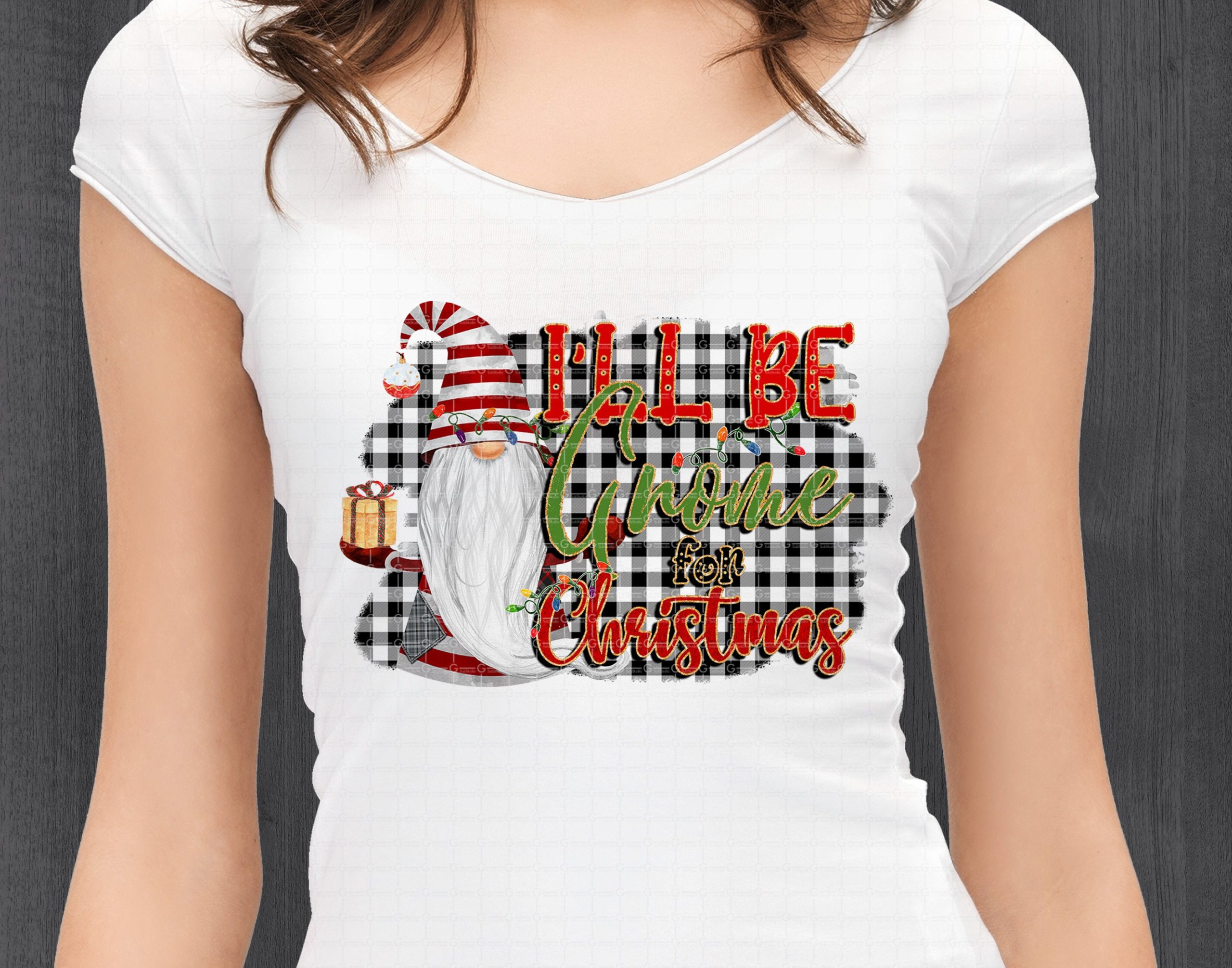 Christmas Gnome PNG Sublimation designs Digital Clipart Christmas PNG